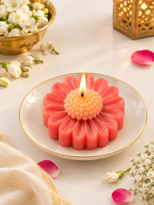 Sunflower Candle