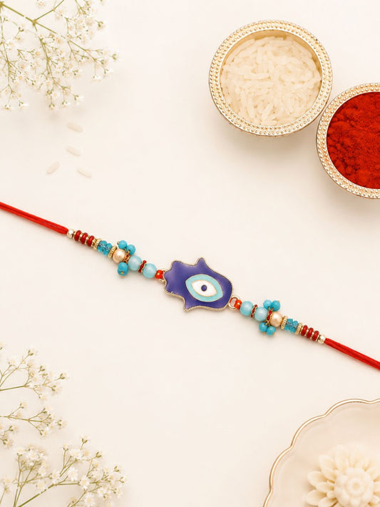 Premium Evil Eye Rakhi Gift Hamper