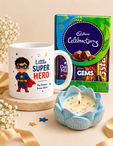 Lotus Superhero Chocolate Celebration Gift Combo