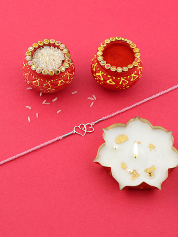 925 rakhi gift set