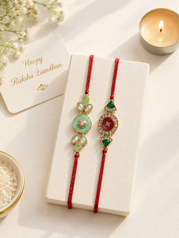 Set of 2 Bhaiya Rakhi Set