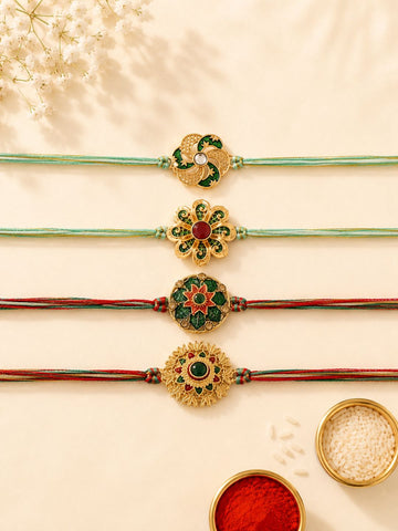 Set of 4 Rakhi