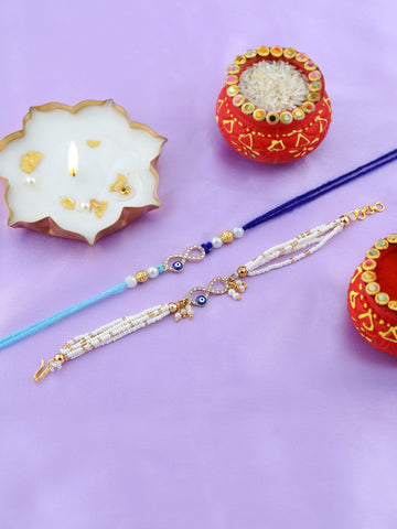 Bhaiya Bhabhi Rakhi Gift Set