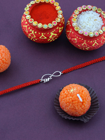 925 rakhi gift set
