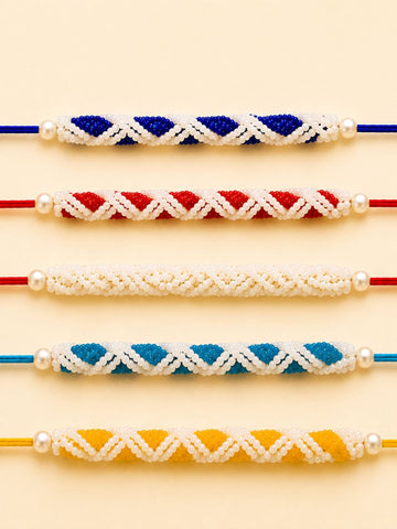 5 Bhaiya Rakhi Combo Set