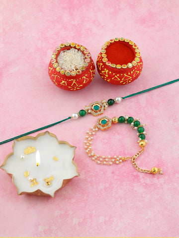 Bhaiya Bhabhi Rakhi Gift Set