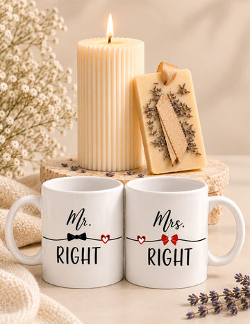 Forever Love Premium Candle Couple Gift Set