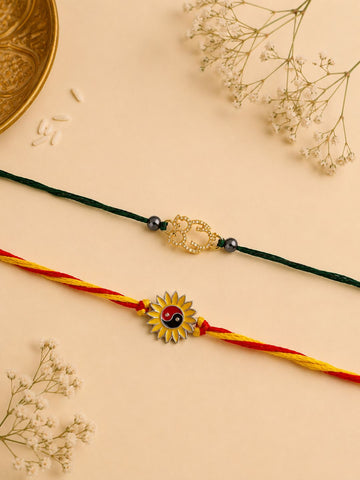 Premium 2 Designer Rakhi Set