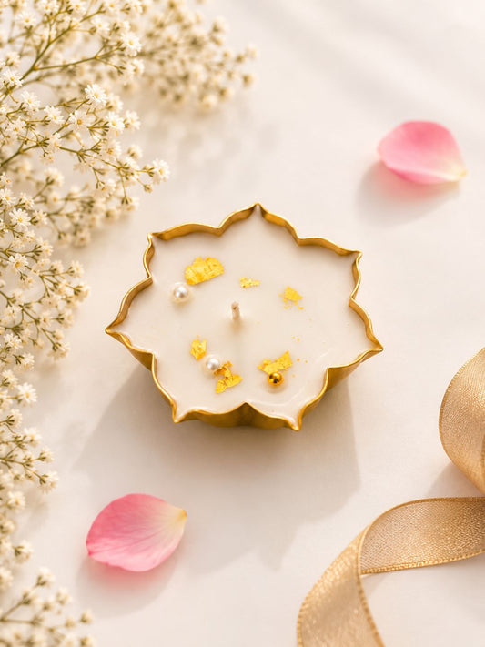 Lotus Urli Candle