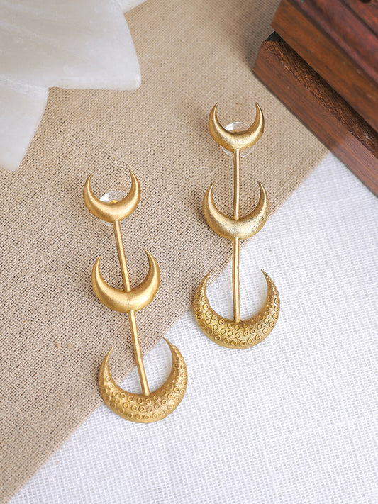 Gold-Plated Classic Earrings