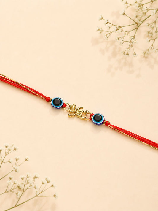 Premium Astronaut Evil Eye Rakhi Set