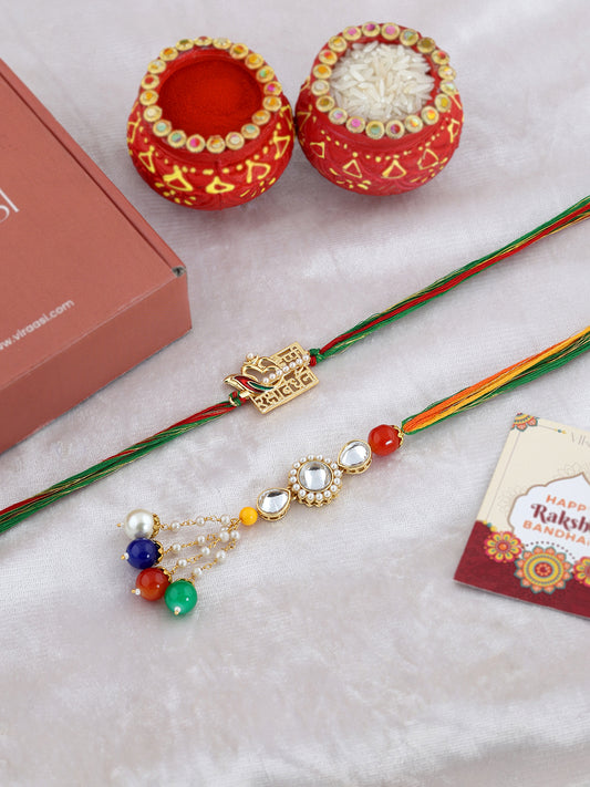 Bhaiya Bhabhi Rakhi with Rasmali