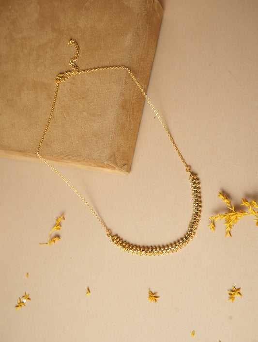 Gold-Plated Minimalist Necklace