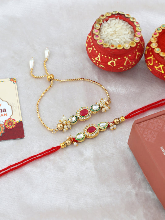 Rakhi Gift Set with Chocolates