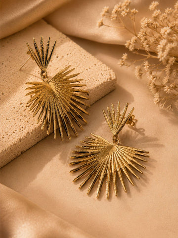Demifine Sun Drop Earrings