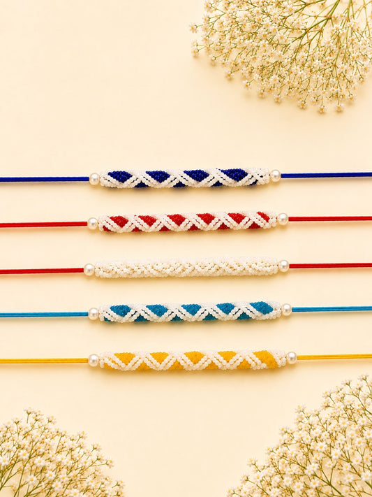 5 Bhaiya Rakhi Combo Set