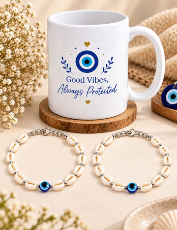 Evil Eye Kodi Anklet Mug Combo