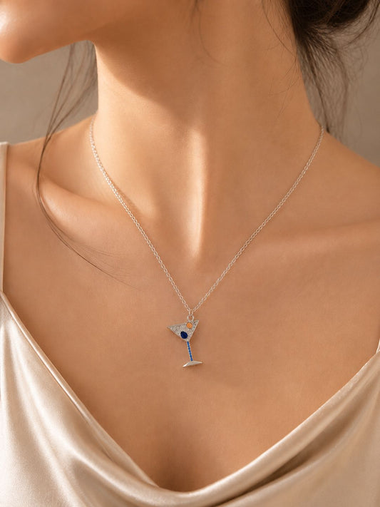 Wine Glass Necklace