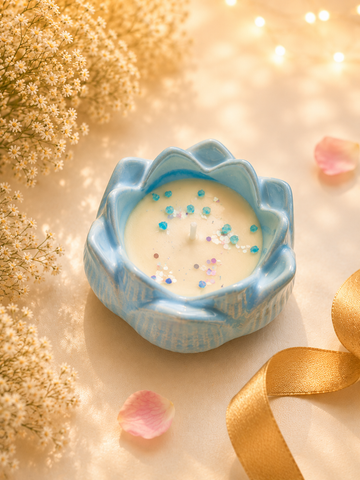 Lotus Candle