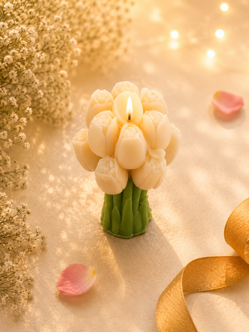 Flower Bouquet Candle