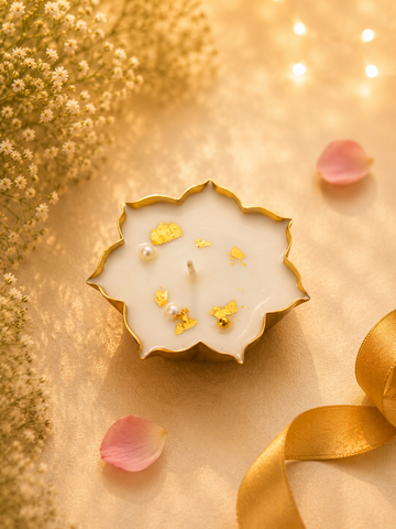Lotus Urli Candle