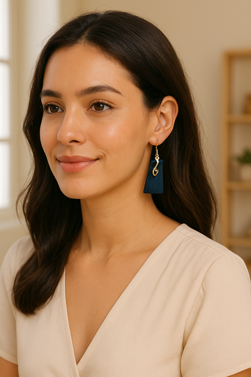 Green Cubic Zirconia Earrings