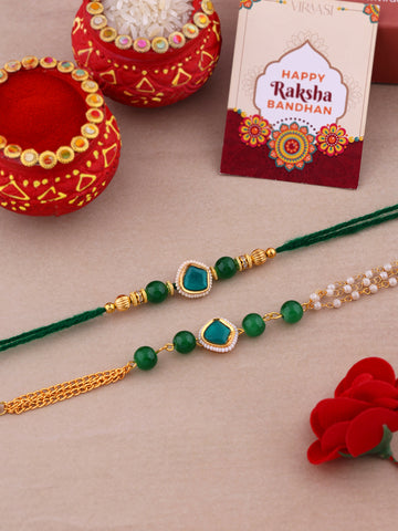 Set of 2 Bhaiya Bhabhi Rakhi