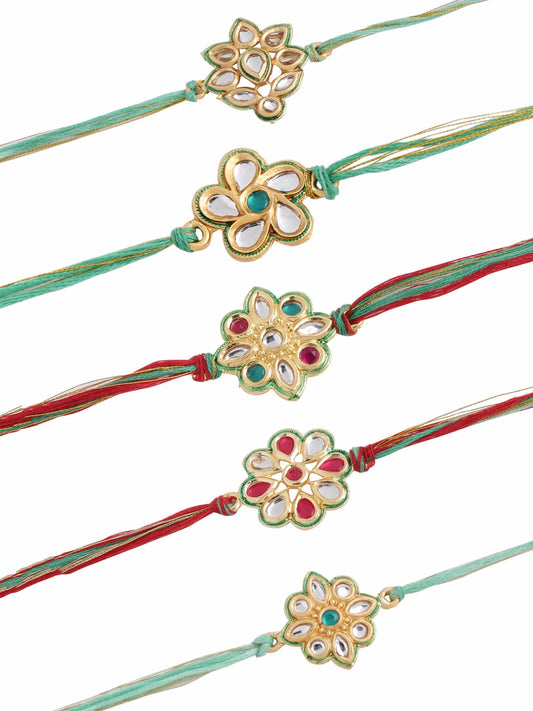 Set of 5 Unconditional Love Rakhis