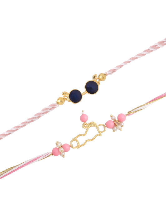 Sunglass and Cat Rakhi For Kids (Set of 2)