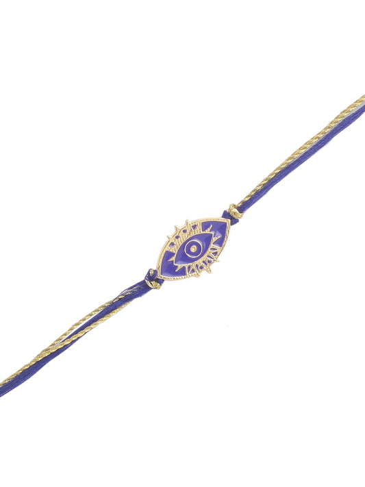 Hamsa Evil Eye Rakhi (Set of 1)