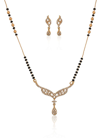Stylish Diamond Mangalsutra Set for Women