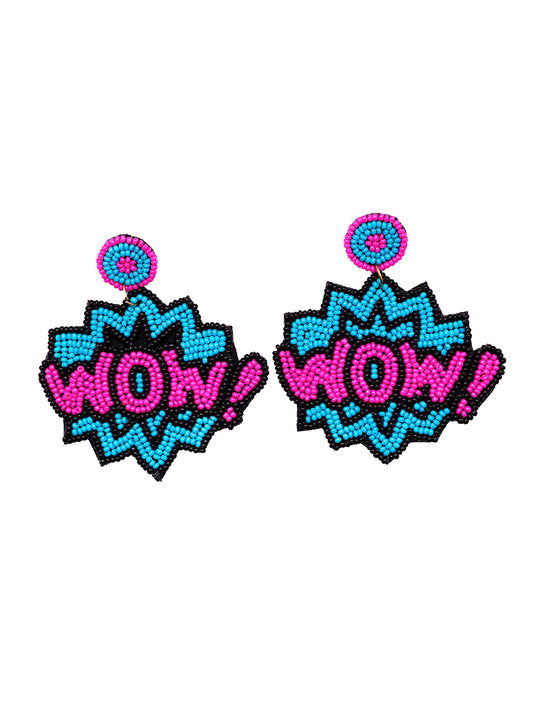 Handmade Wow Dangler Earring