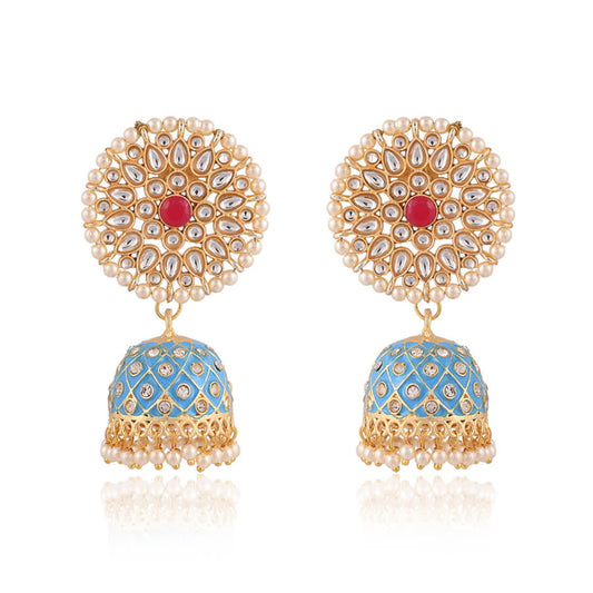 meenakari-dangle-jhumka-earrings-skyblue-viraasi