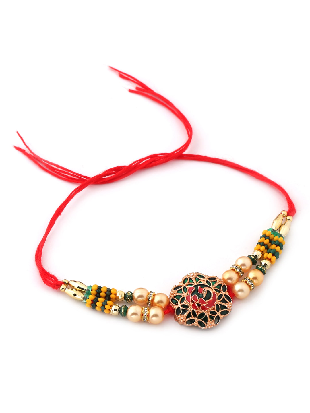 Set of 2 Multi-Color Rakhi For Brother-Viraasi
