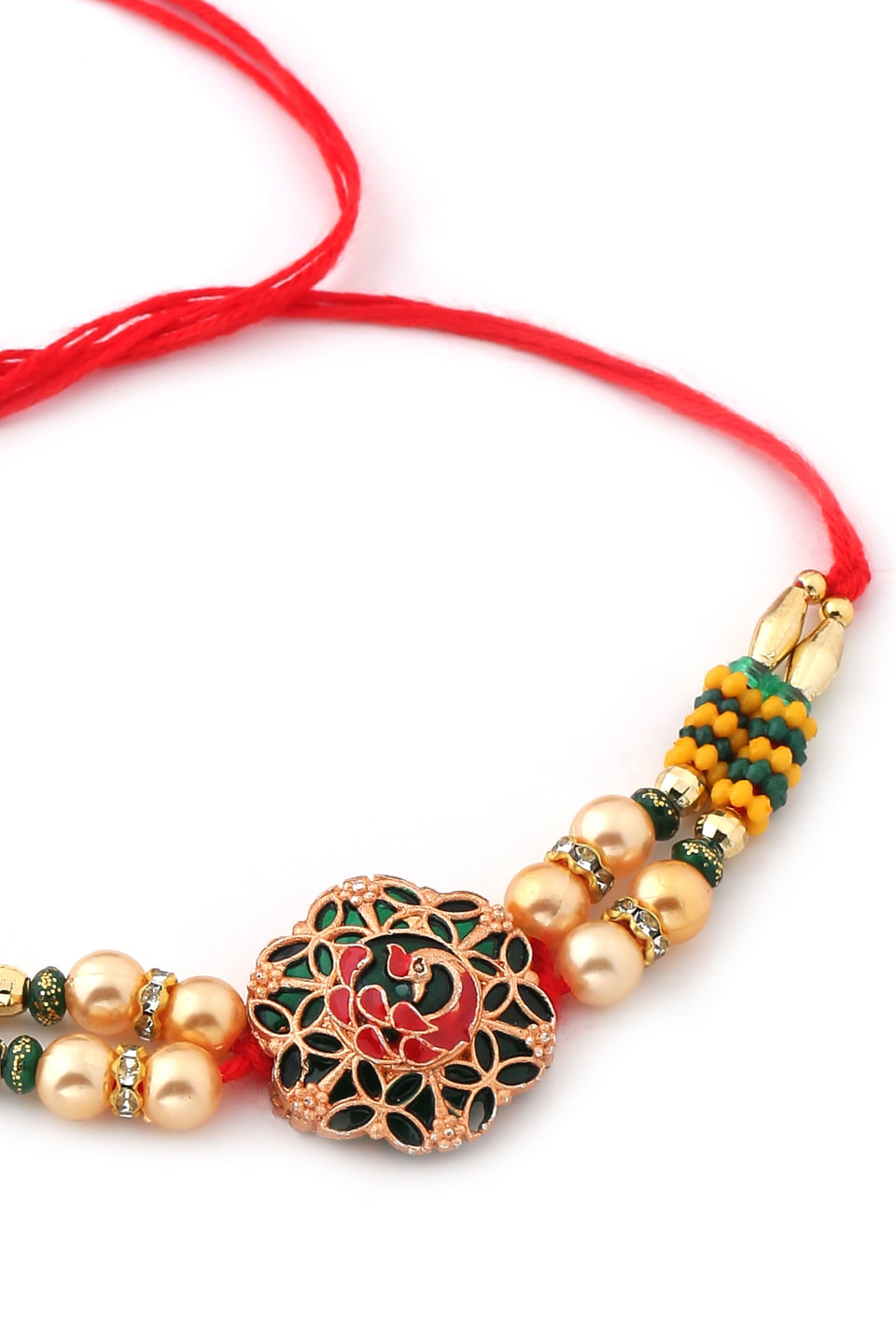 Set of 2 Multi-Color Rakhi For Brother-Viraasi