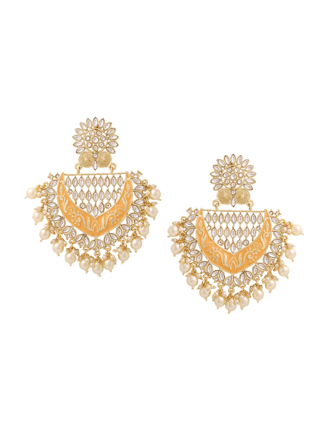 stylish-dangler-earring-for-women-peach-viraasi