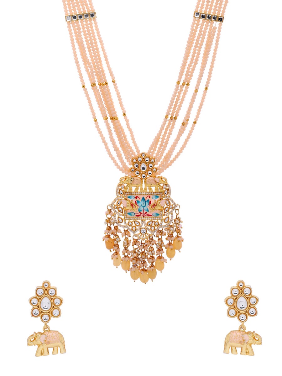 stylish-kundan-necklace-set-with-pair-of-earrings-viraasi