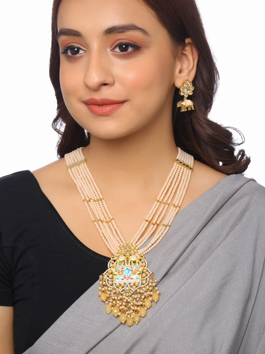 stylish-kundan-necklace-set-with-pair-of-earrings-viraasi