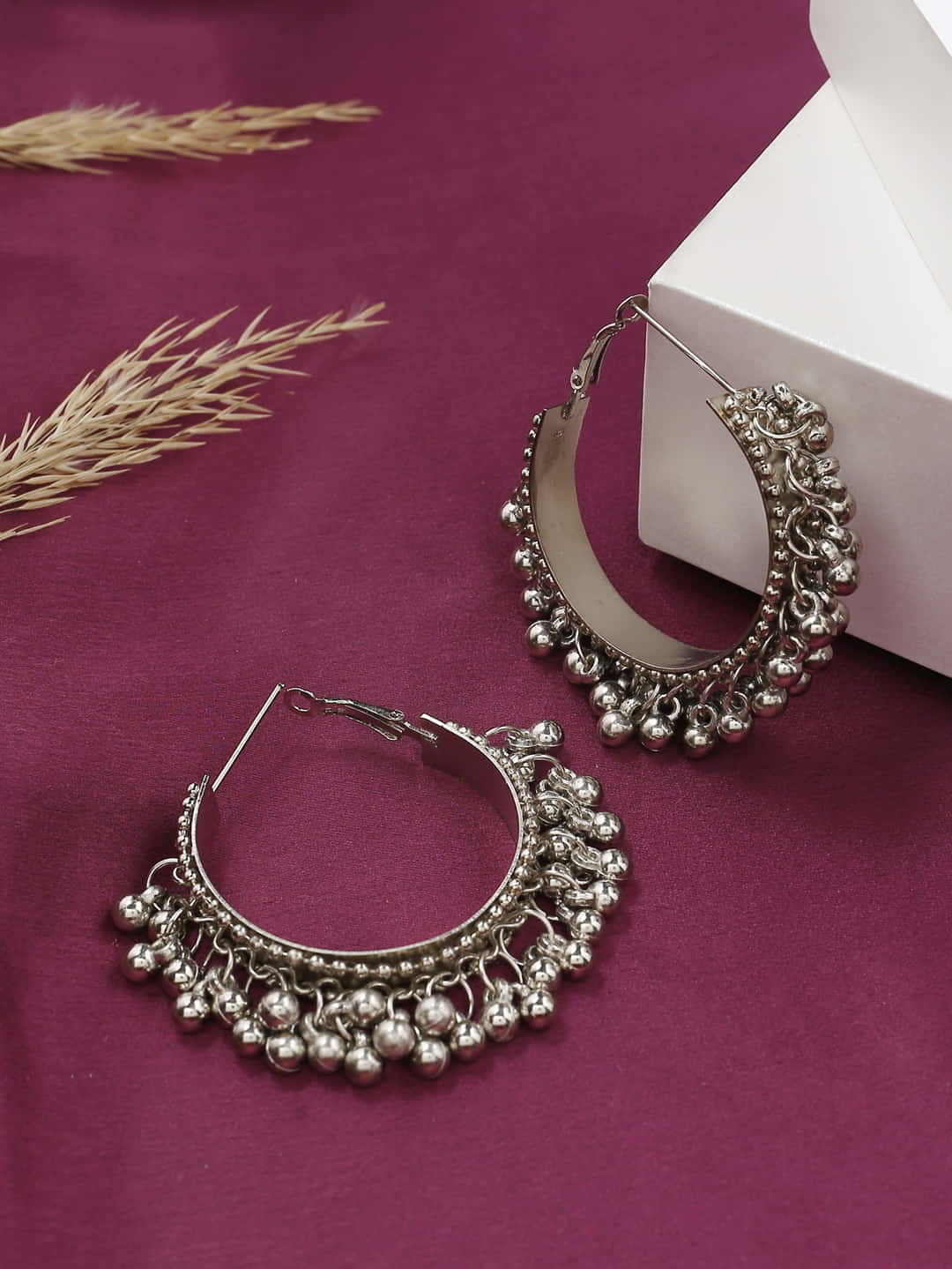 oxidized-ghungroo-hoop-earring-viraasi