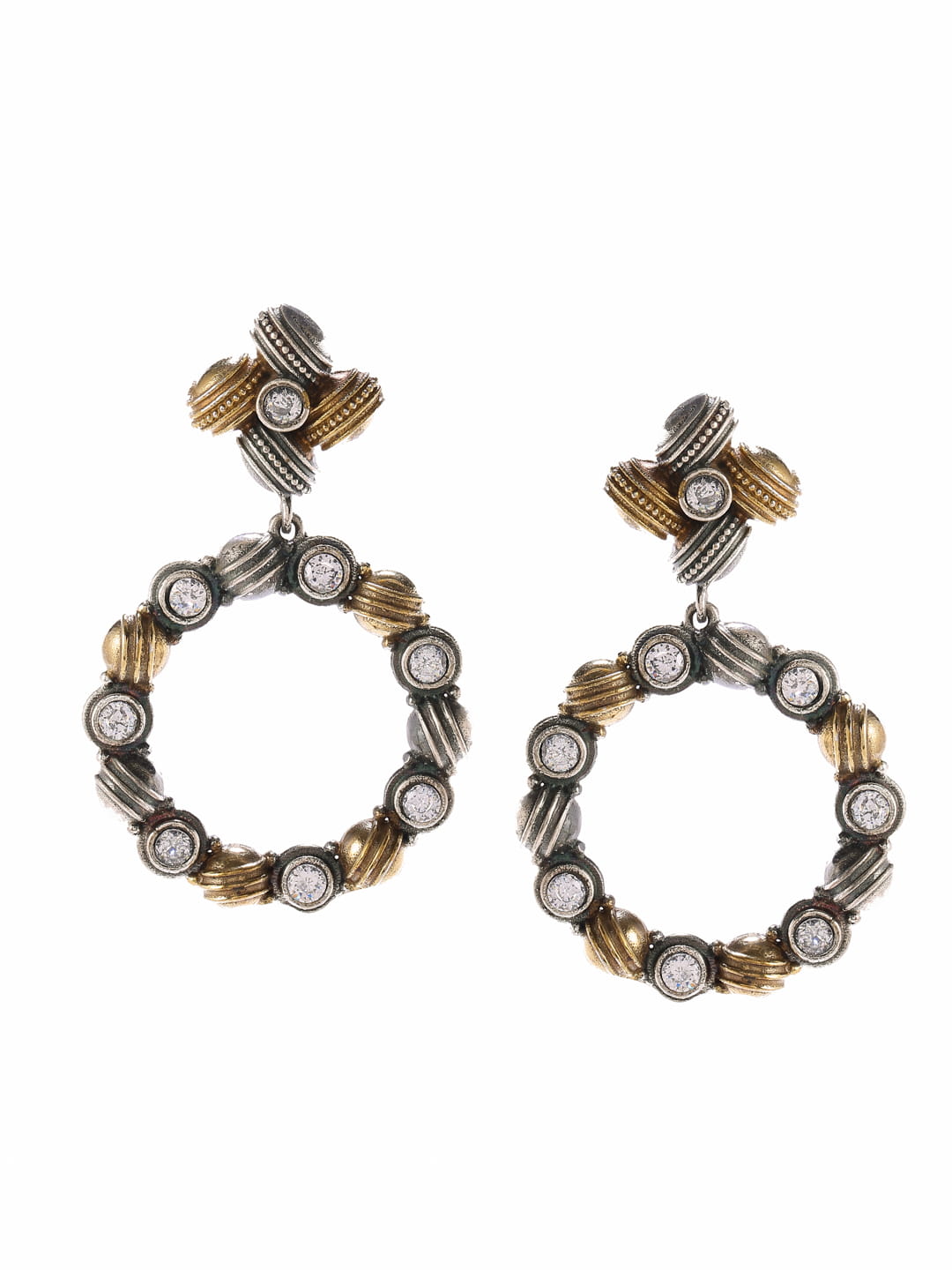 floral-shape-dual-tone-earring-viraasi