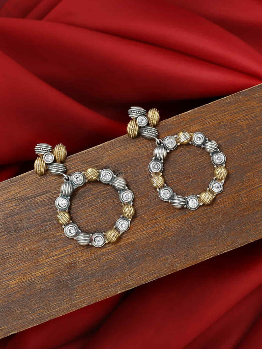 floral-shape-dual-tone-earring-viraasi