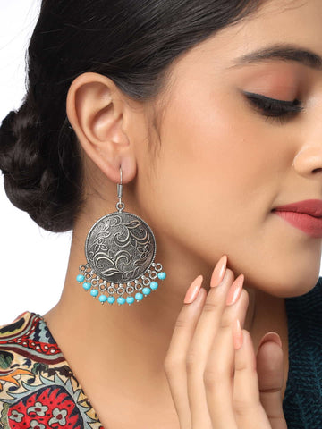 oxidized-pearl-charm-hanging-dangler-earring-for-girls-viraasi