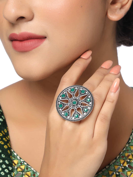 oxidized-antique-design-adjustable-cocktail-ring-viraasi