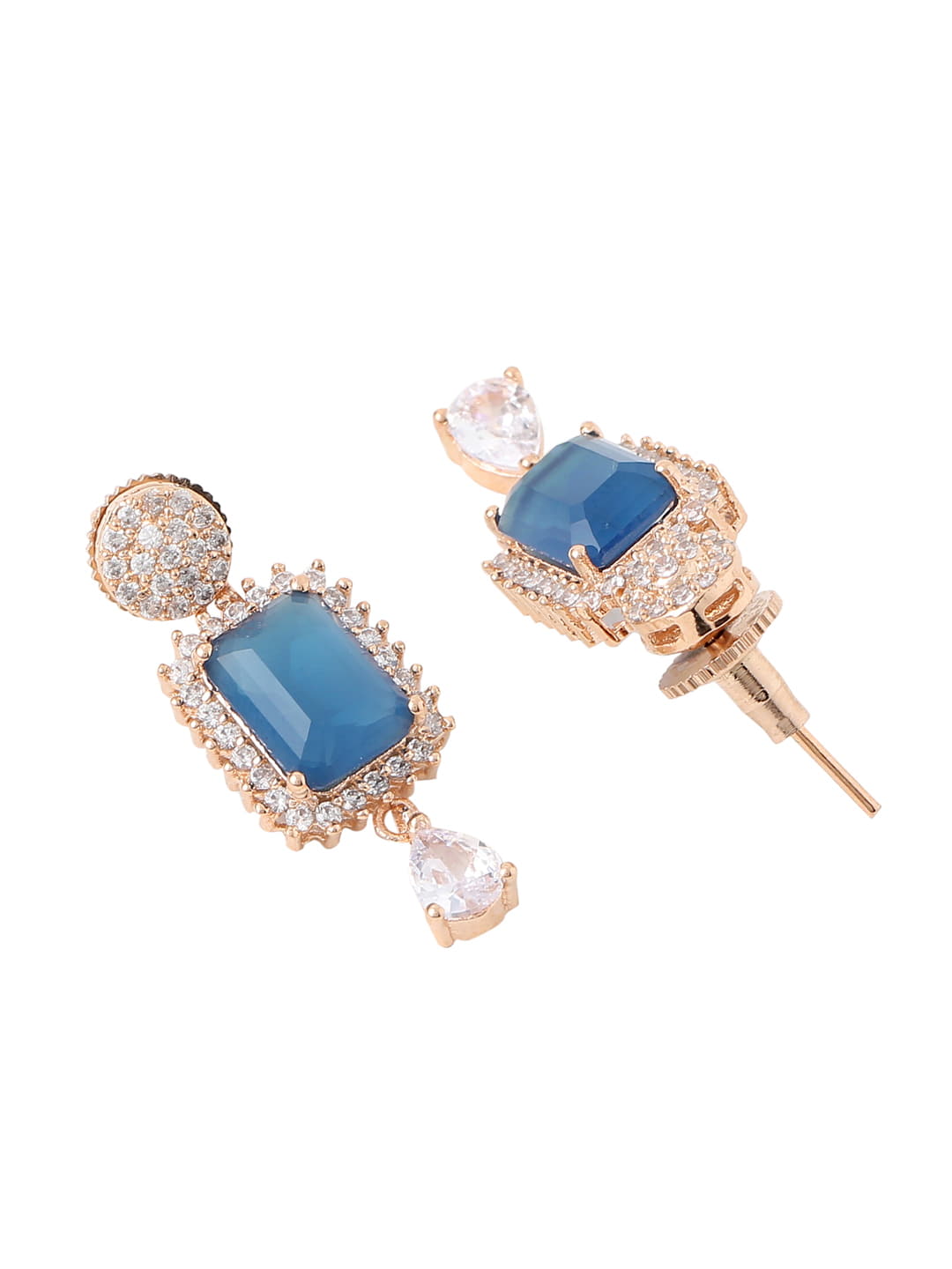 rose-gold-plated-american-diamond-necklace-set-sapphire-color-viraasi
