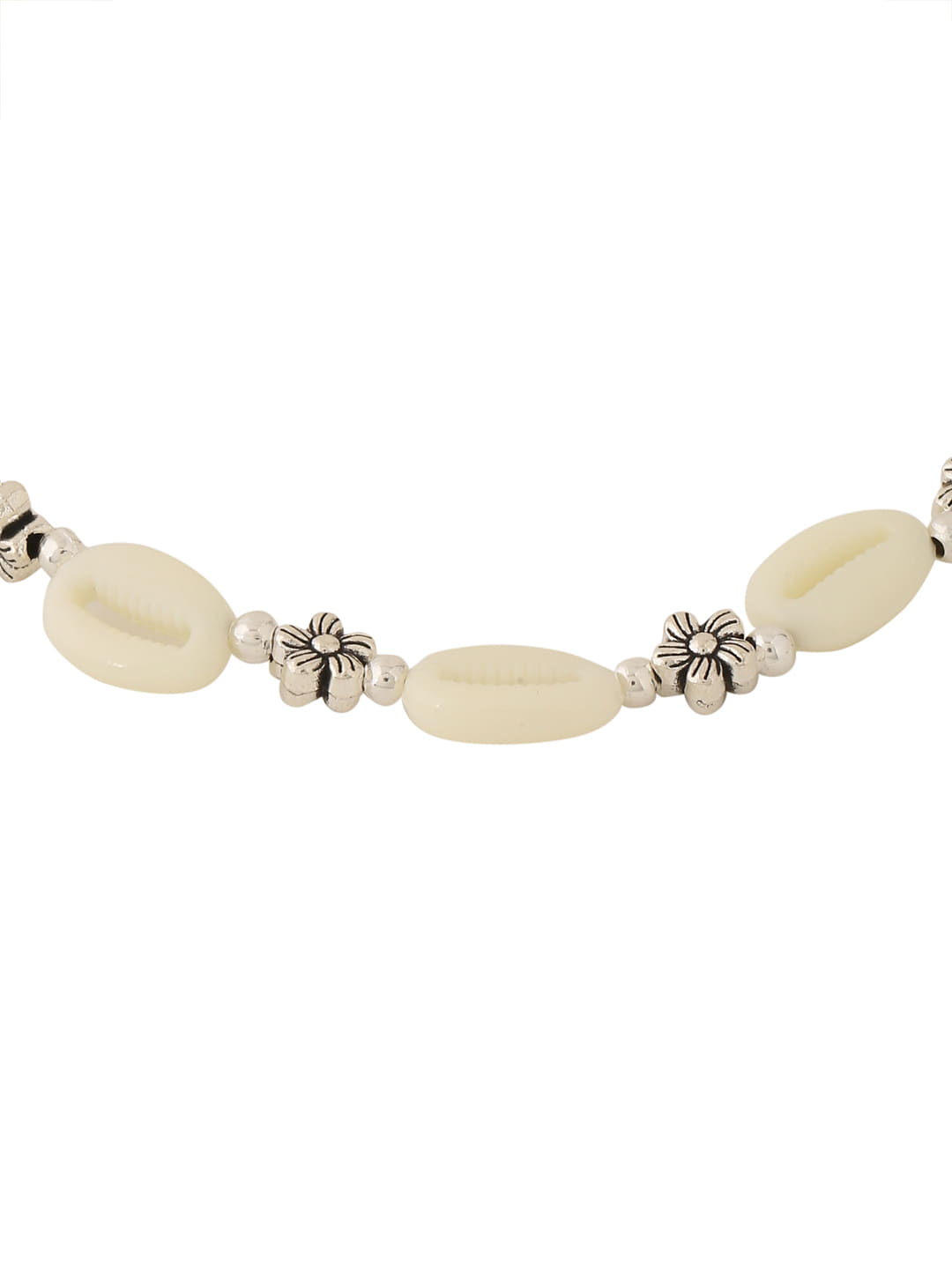anklet-with-shell-and-silver-plated-flower-viraasi