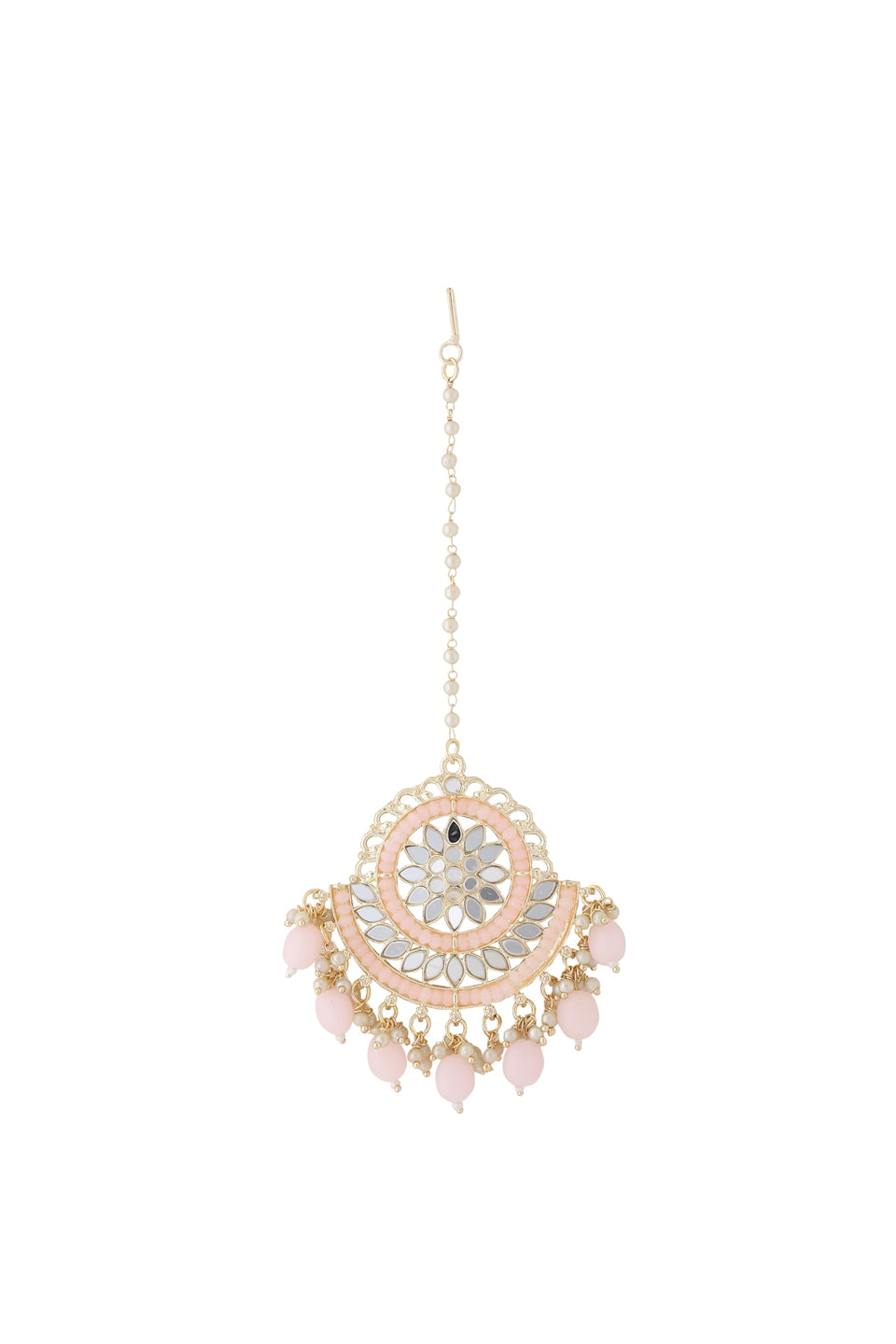 handcrafted-mirror-earrings-and-maang-tikka-set-pink-viraasi