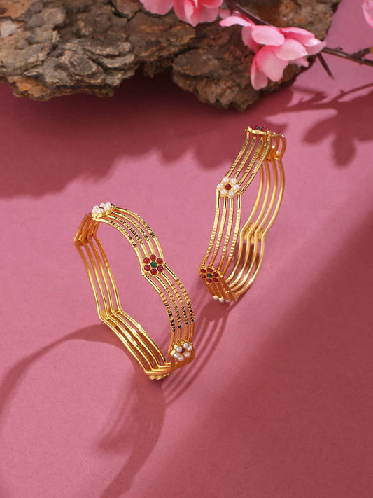gold-plated-stone-studded-bangle-set-viraasi