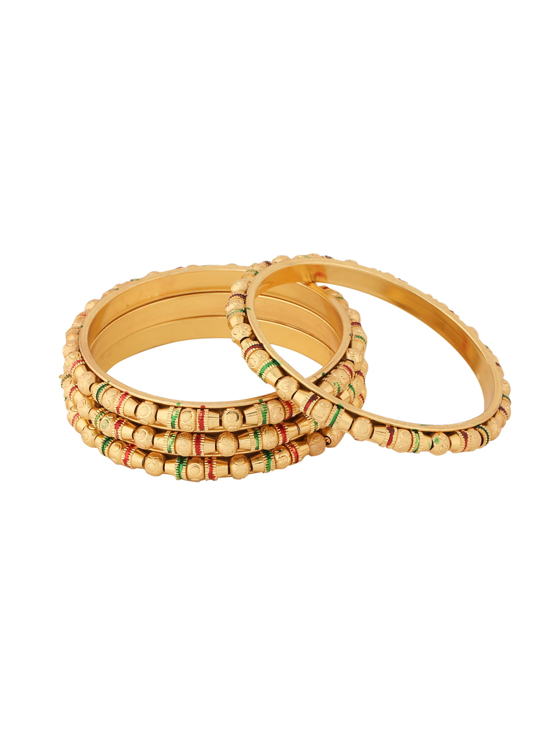 gold-plated-handcrafted-enamel-set-of-4-bangle-viraasi