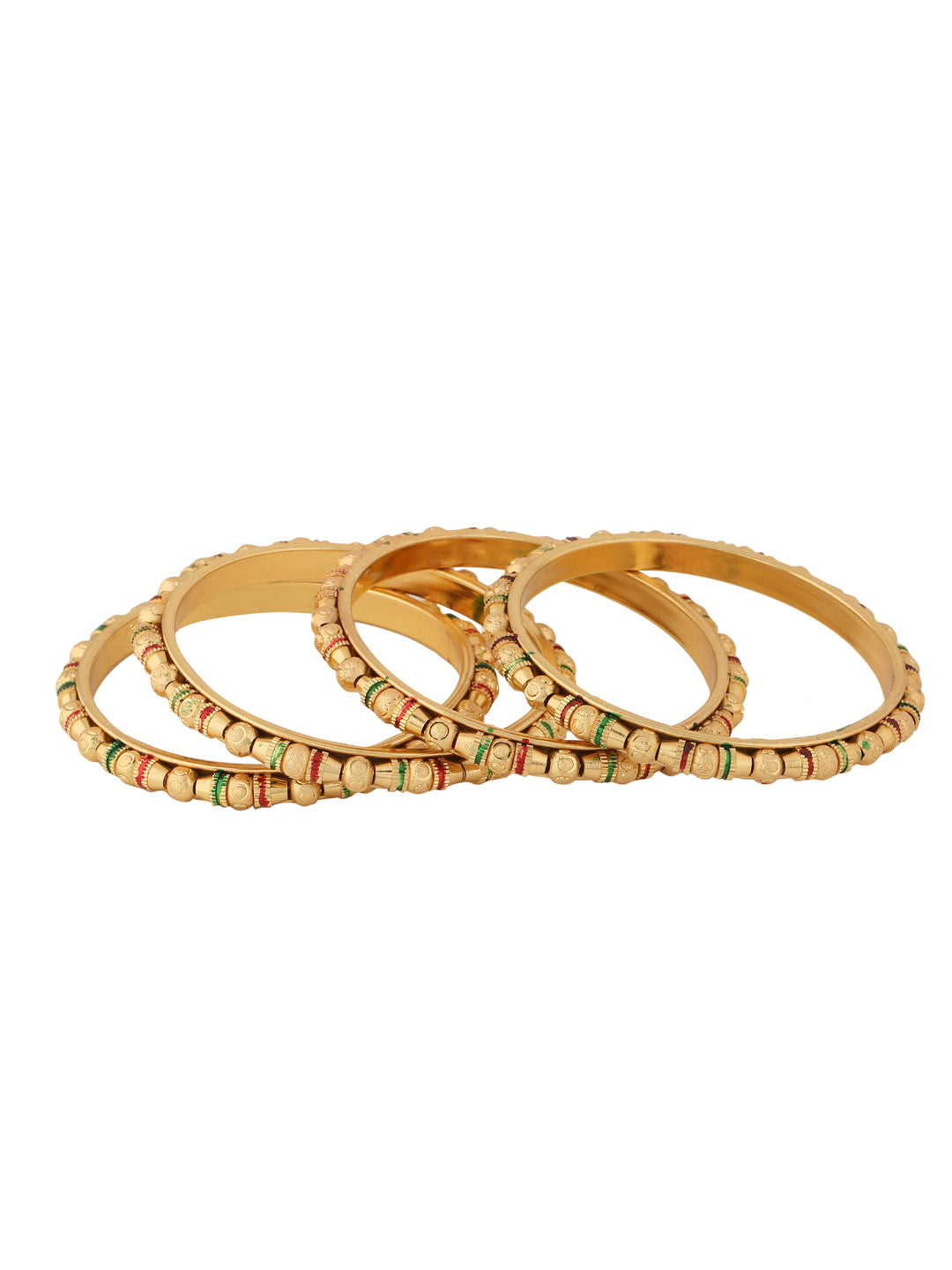 gold-plated-handcrafted-enamel-set-of-4-bangle-viraasi