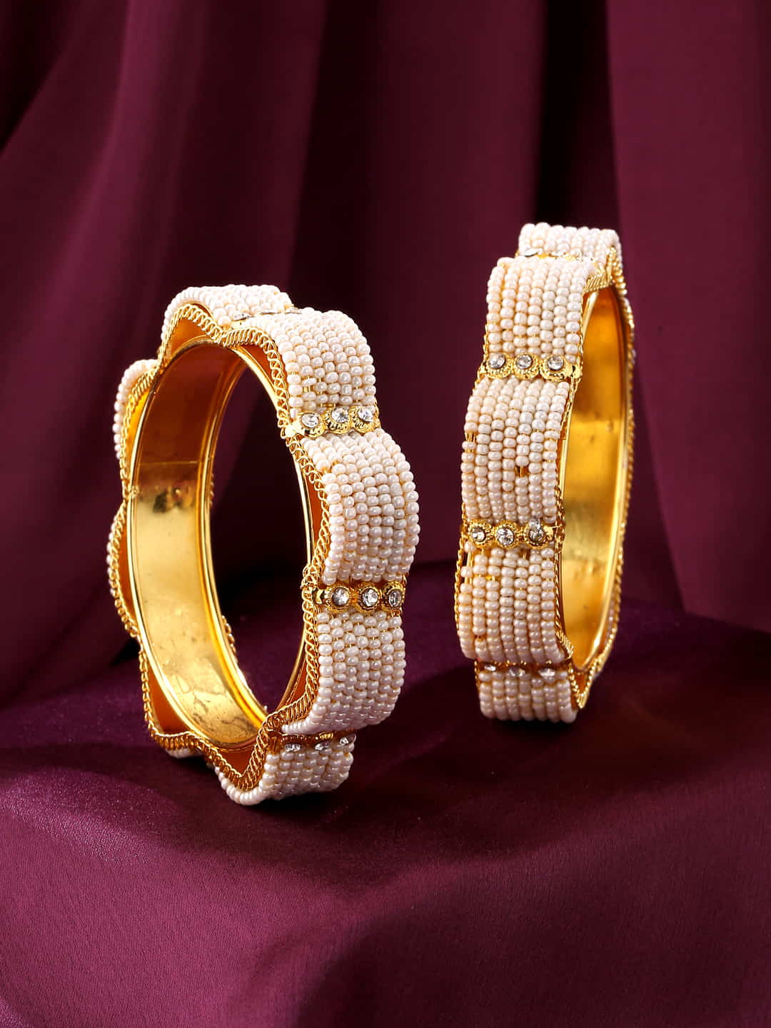 gold-plated-pearl-studded-bangles-viraasi